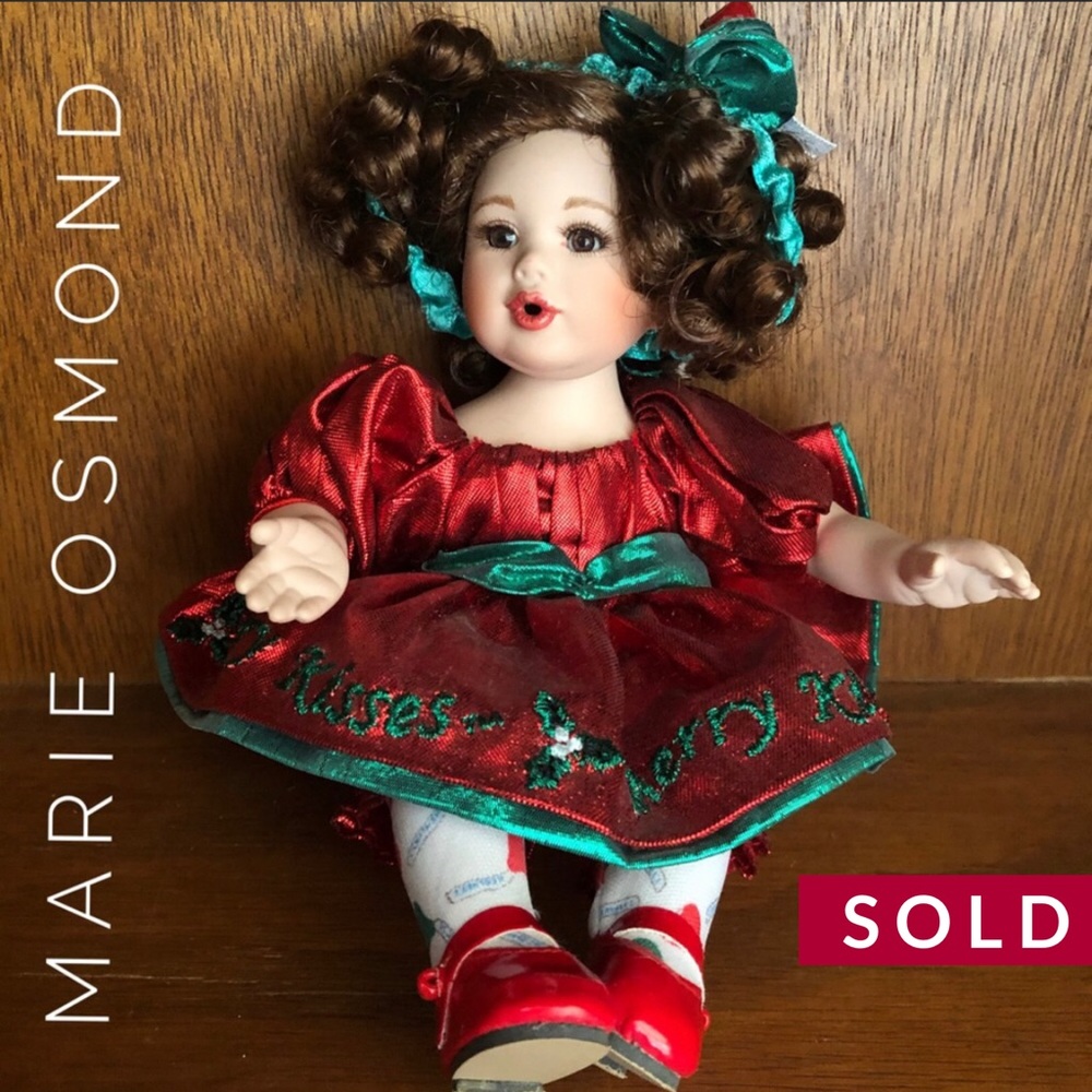 Marie Osmond Hershey Kisses Porcelain Tiny Tot - Picture 1 of 6